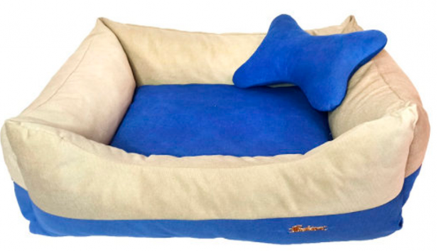 10876 Лежак Loori Премиум бирюза 75*65*25 4645841108766