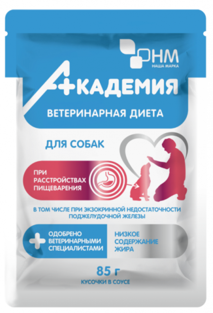 ВЕТДИЕТА Академия паучи для собак при расстройствах пищеварения 85 гр