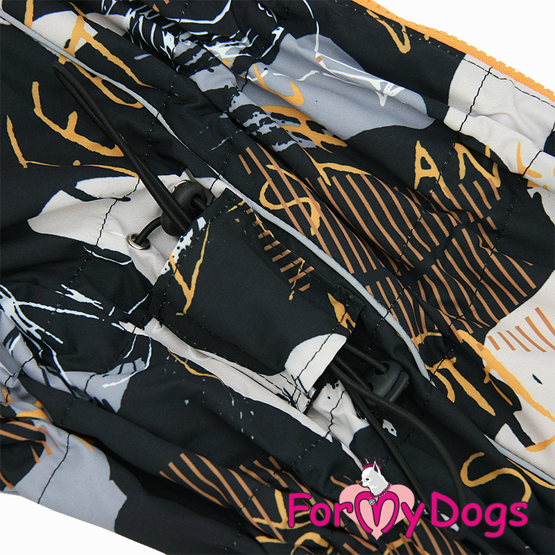 ForMyDogs Комбинезон ТЕПЛЫЙ коричневый для мальчиков B1 40*70см