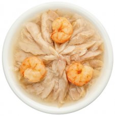 ПАУЧ Деревенские лакомства Тунец с креветкой : ЖЕЛЕ 70 г для кошек