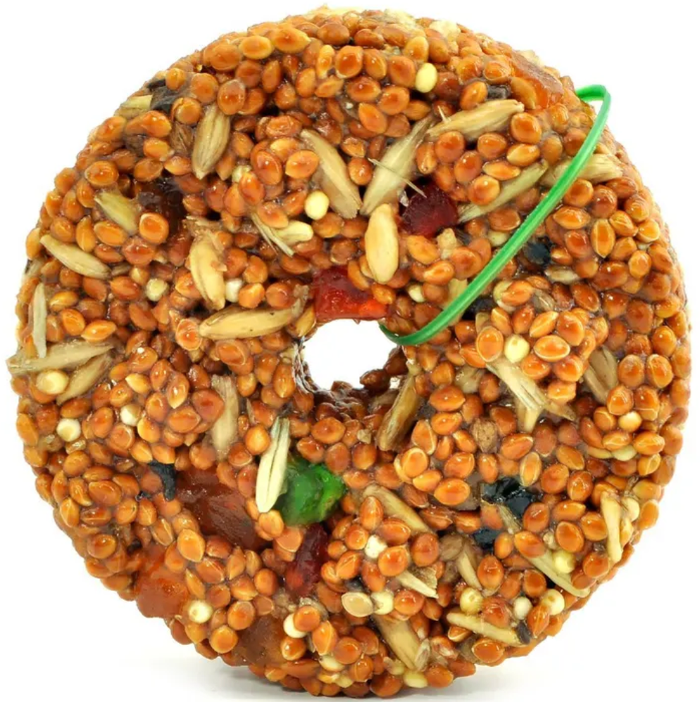 Лакомство Перрико Зерновое печенье с фруктами для птиц 40 г